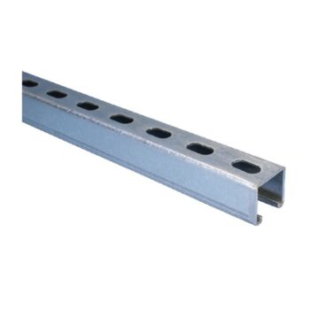 385505 Carril Strut perforado 41x41x2,5mm L2000mm C/10 Ud