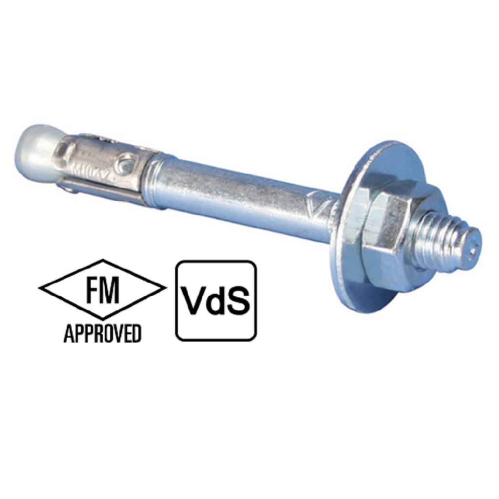 400411 Taco expansión perno SAB M10 x130mm FM/VdS C/50 Ud