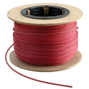 402190 Bobina Cable Sísmico 2.4mm y 76.2m rojo 2,668N