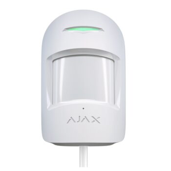 F-MOTIONPROTECTPLUSW Detector volumétrico F PIR DT PET 12m AJAX blanco