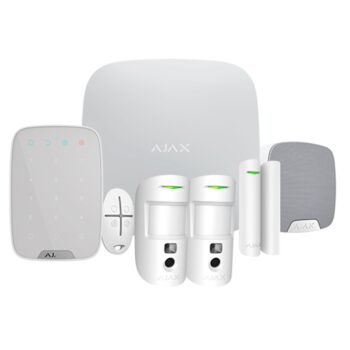 HUB2KIT4G-DP-PRO-W Kit HUB2(4G) + 2 PIRCAM + CM + Mdo + Tec + Sir Bl