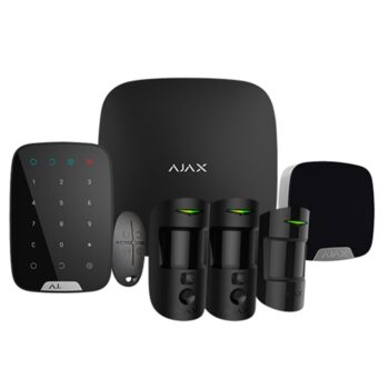 HUB2KIT4G-MP-PRO-B Kit HUB2(4G) + 2 PIRCAM + IR + Mdo + Tec + Sir Ng