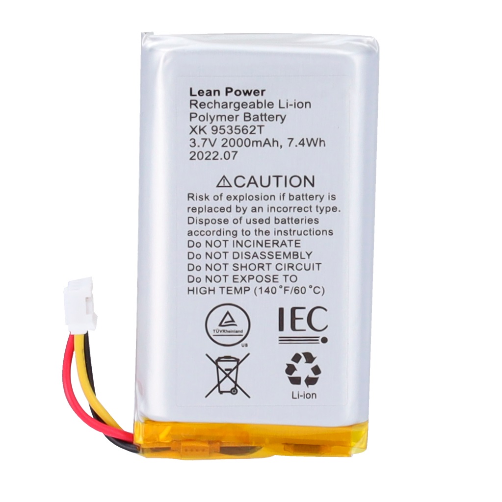 HUBBATT-3W Batería respaldo Hub, Hub Plus, Hub 2 (2G) 3 pines