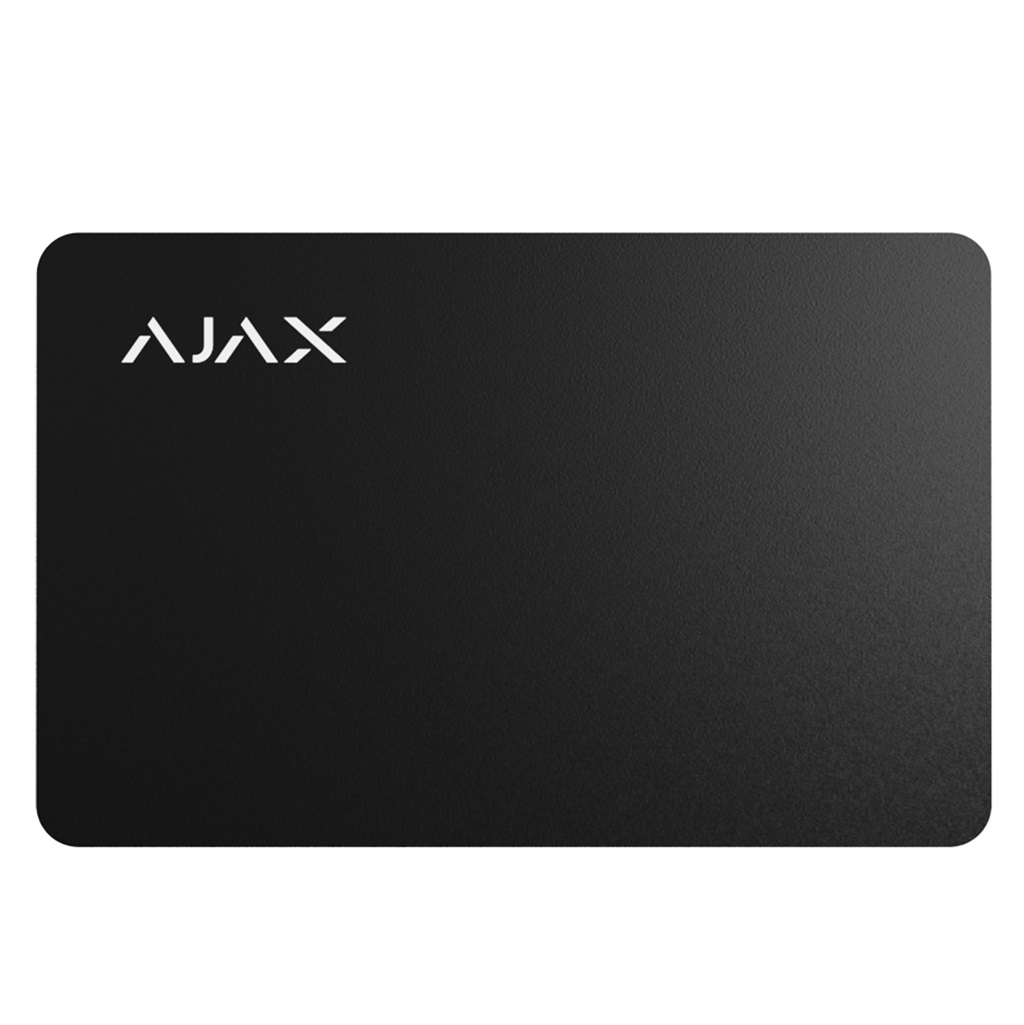 PASS-B Tarjeta Acceso MF DESFire® AJAX negro