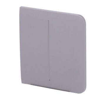 SIDEBUTTON-2G-GRE Panel táctil Lateral interruptor luz doble gris