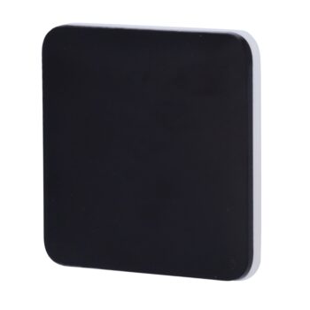 SOLOBUTTON-1G2W-B Panel táctil para interruptor luz simple negro