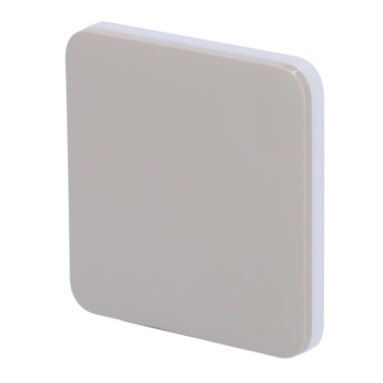 SOLOBUTTON-1G2W-OLI Panel táctil para interruptor luz simple grafito