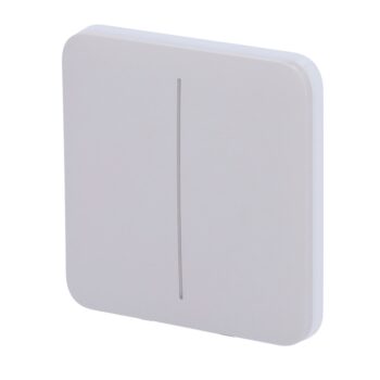 SOLOBUTTON-2G-FOG Panel táctil para interruptor luz doble marfil