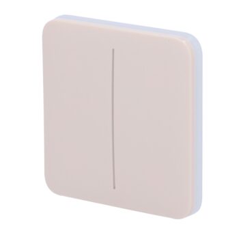 SOLOBUTTON-2G-IVO Panel táctil para interruptor luz doble niebla