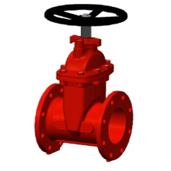 VCHFV232F050 Válvula compuerta HFV-F 16 bar 2" DN50 B/B FM&UL