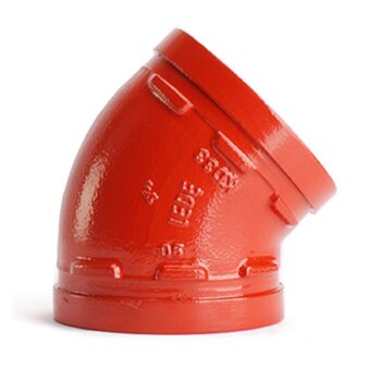 XGQT011042 Codo 45° 1.25" DN32 Rojo