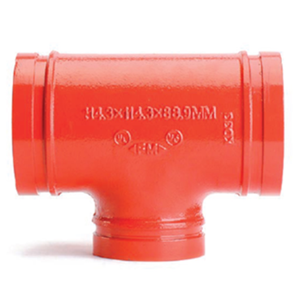 XGQT03076048 Te Reducida 2.5" DN65 x 1.5" DN40 Rojo