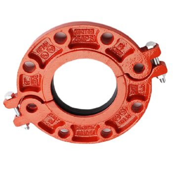 XGQT09219 Adaptador Brida ranurado PN16 8" DN200 Rojo