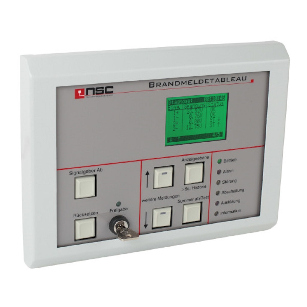 B01520-07 Panel repetidor RS485 con display LCD