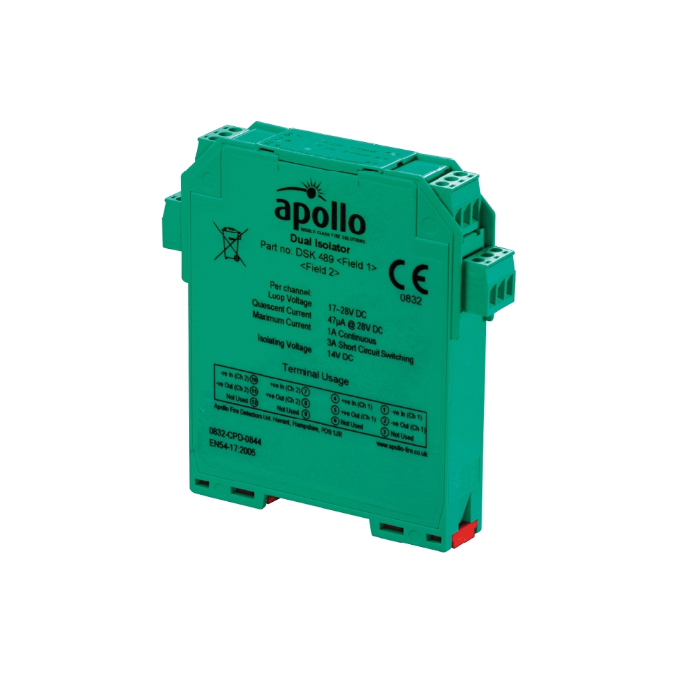 B02866-00 Módulo de doble aislador formato DIN XP95