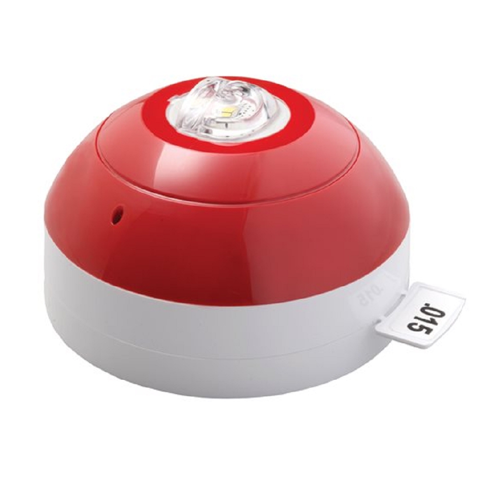 B07928-01 Luz de flash de pared cobertura 6m EN54-23