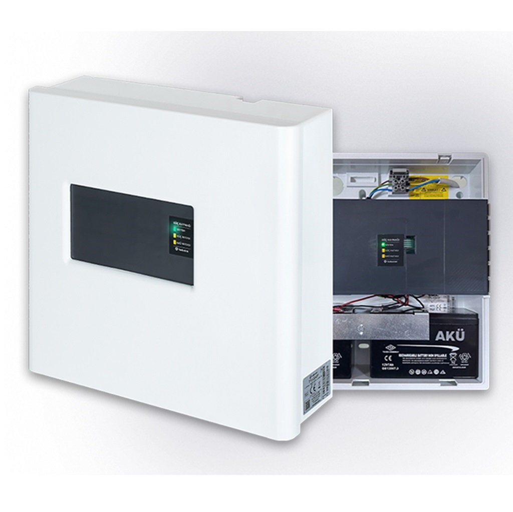 TPU-9243P Fuente de alimentación 24V 3,5A EN54 caja plástico