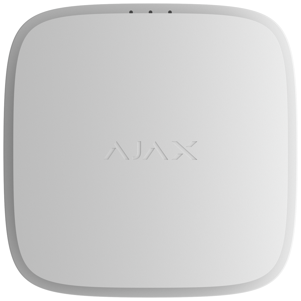 HEAT-SOUNDER-W Detector temperatura sirena vía radio AJAX blanco