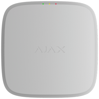 SMOKE-SOUNDER-W Detector óptico humos sirena vía radio AJAX blanco