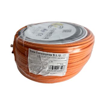 002-1071550 Manguera RF120 Trenzada s/p 2x1,5mm2 100m naranja
